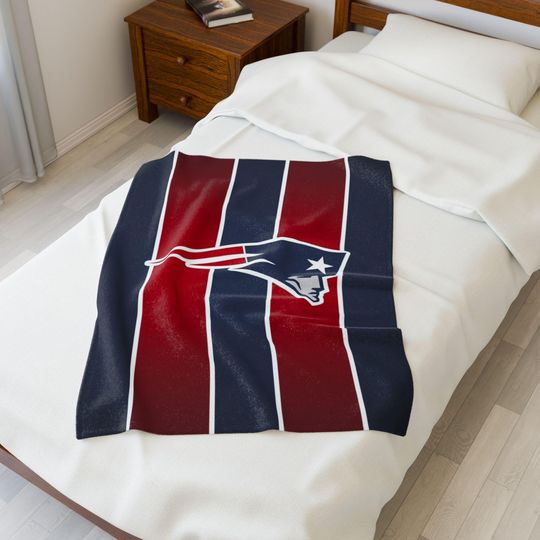 New England Patriots Throw Blanket