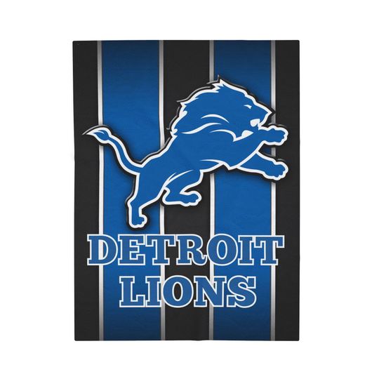 Detroit Lions Throw Blanket
