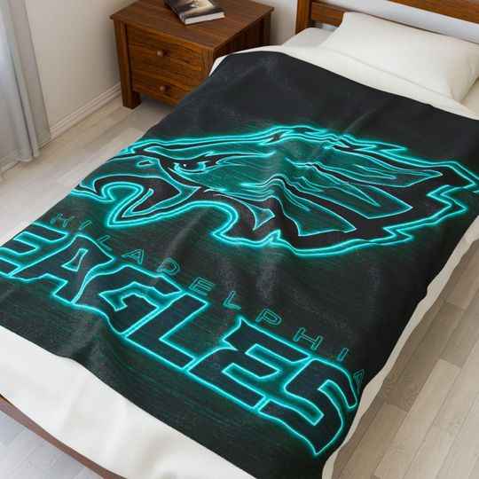 Philadelphia Eagles Throw Blanket - Soft Decorative Throw