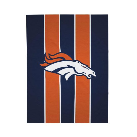 Denver Broncos Throw Blanket