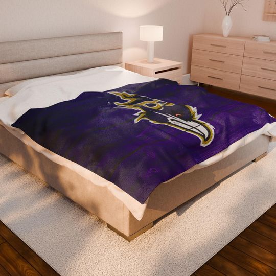 Baltimore Ravens Throw Blanket