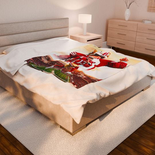 Brock Purdy 49ers Throw Blanket