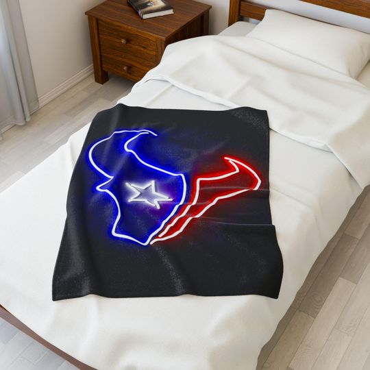Houston Texans Throw  Blanket