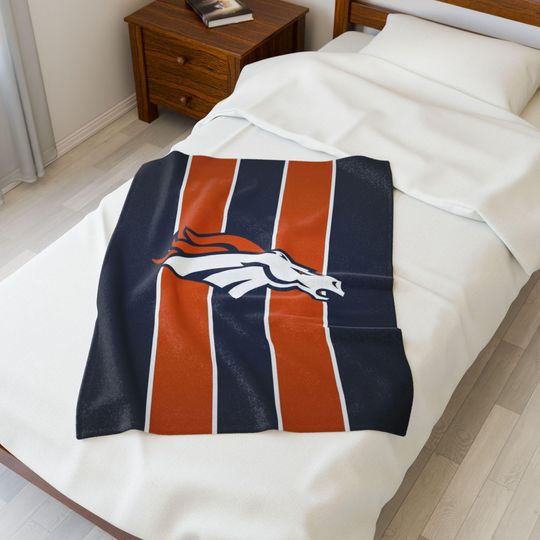 Denver Broncos Throw Blanket