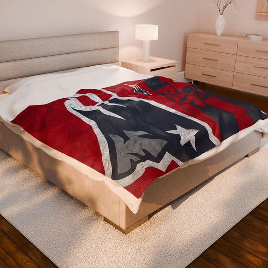 New England Patriots Throw Blanket