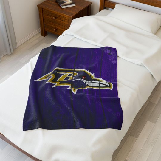 Baltimore Ravens Throw Blanket