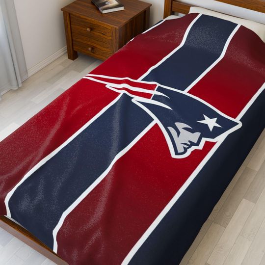 New England Patriots Throw Blanket