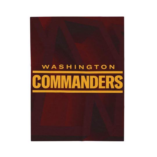 Washington Commanders Throw Blanket