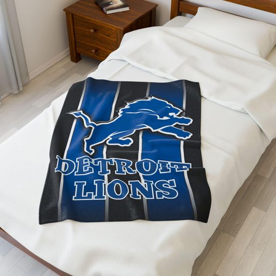 Detroit Lions Throw Blanket