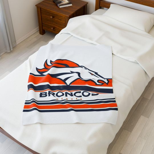 Denver Broncos Throw Blanket
