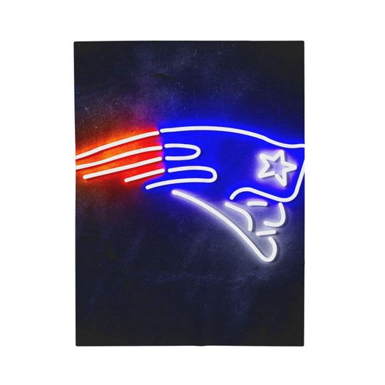 New England Patriots Throw Blanket