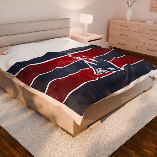 New England Patriots Throw Blanket