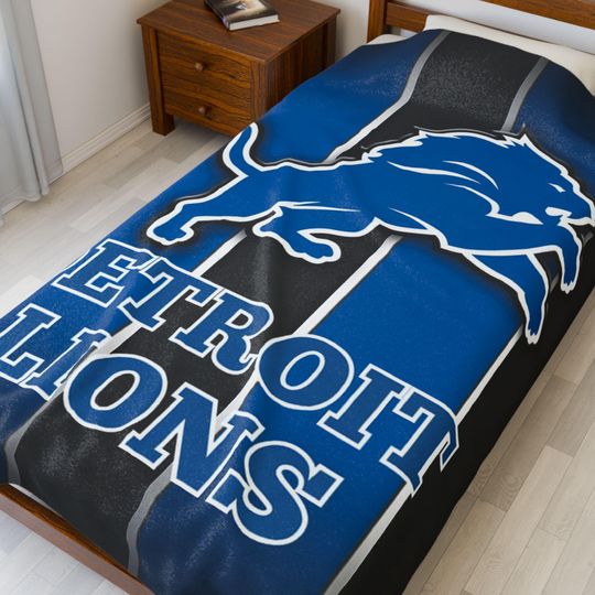 Detroit Lions Throw Blanket