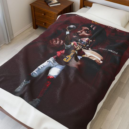 Jayden Daniels Throw Blanket