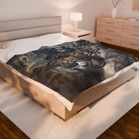 New Orleans Saints Throw Blanket