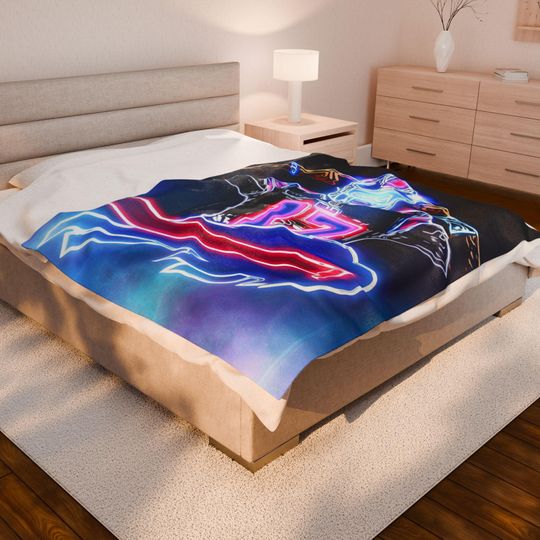 Josh Allen Buffalo Throw Blanket