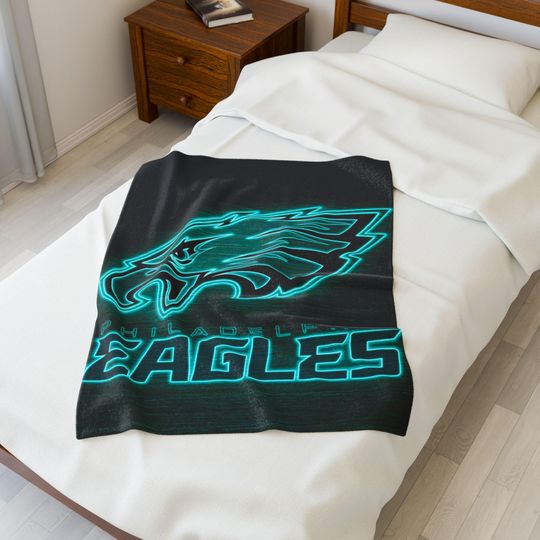 Philadelphia Eagles Throw Blanket - Soft Decorative Throw