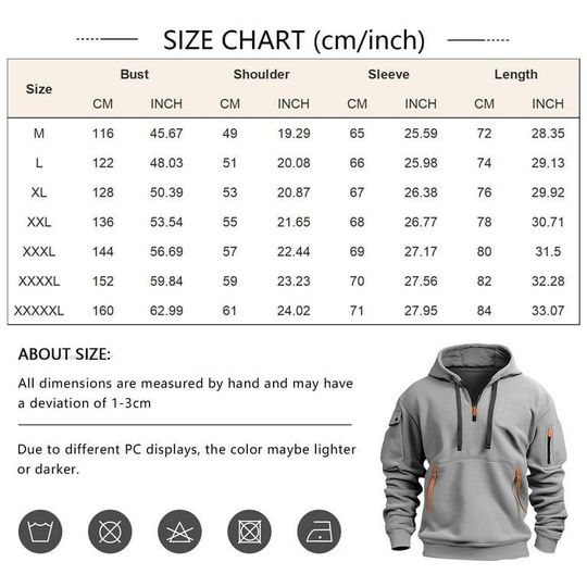 Personalized Mechanic Uniform 3DQuarter Zip Hoodie | Custom Text Name Company Logo Uniform