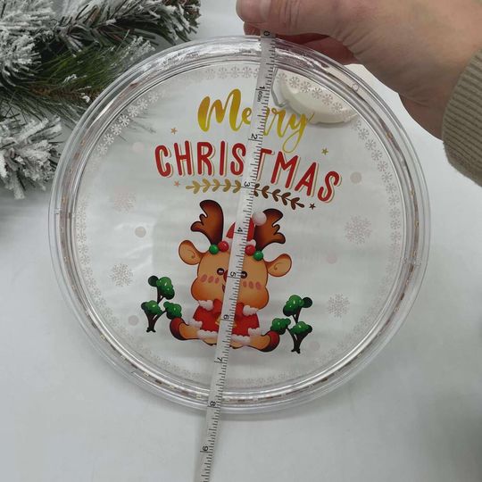 LED Christmas Window Sign: Reindeer or Tree Light Up Decor
