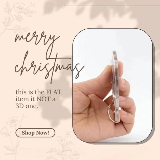 Personalized Huntrix Christmas Acrylic Ornament, Huntrix Christmas 2D FLAT