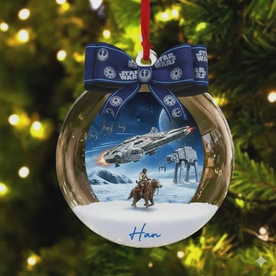 Personalized Star Wars Ornament, Star Wars Fan Keepsake