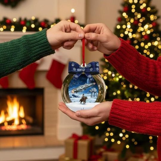 Personalized Star Wars Ornament, Star Wars Fan Keepsake