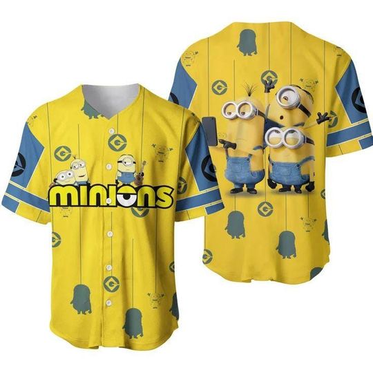 Yellow Character Baseball Jersey for Barbie Fans