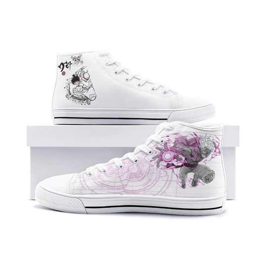Luffy (Unisex High Top Canvas Shoes)