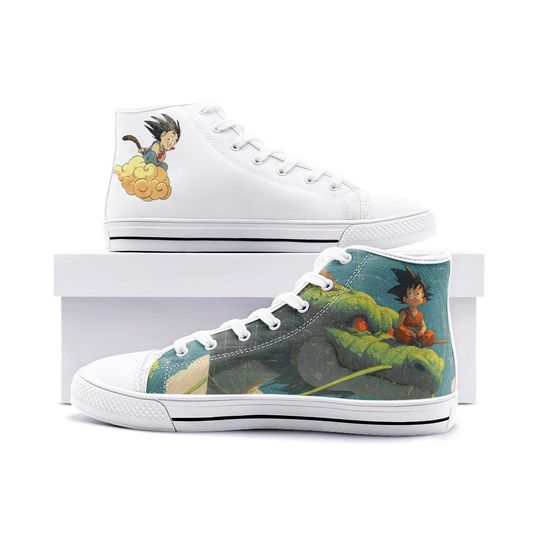 Son Goku Unisex High Top Canvas Shoes
