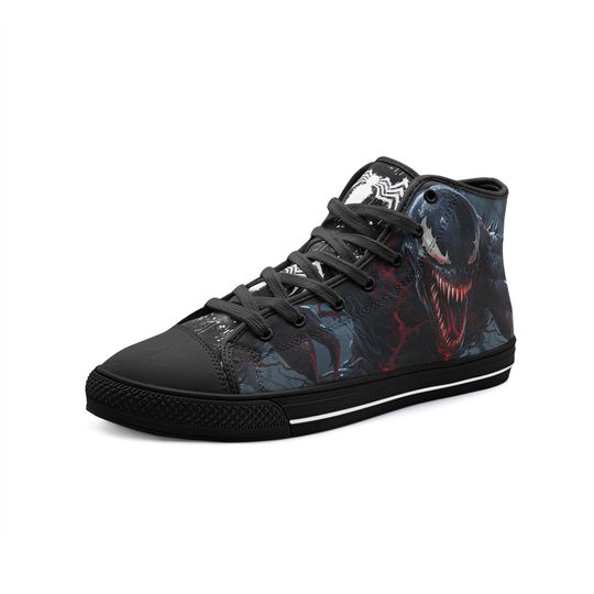 Venom Unisex High Top Canvas Shoes