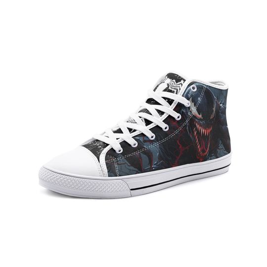 Venom Unisex High Top Canvas Shoes