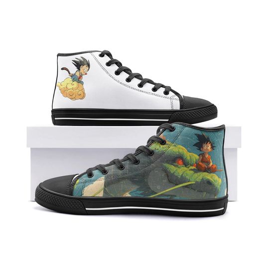 Son Goku Unisex High Top Canvas Shoes