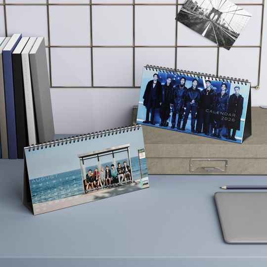 BTS 2026 Desktop Calendar: K-Pop Army Gift, Desk Decor