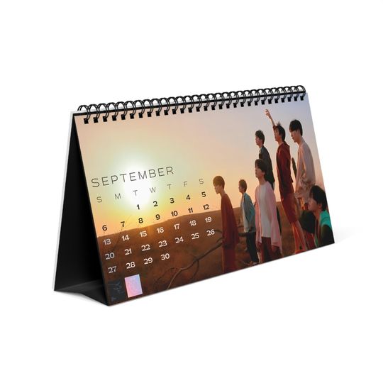 BTS 2026 Desktop Calendar: K-Pop Army Gift, Desk Decor