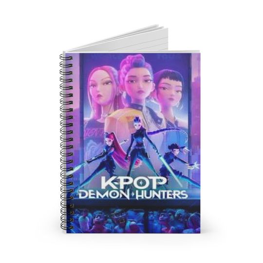 K-Pop Demon Hunters Spiral Notebook - Ruled Line