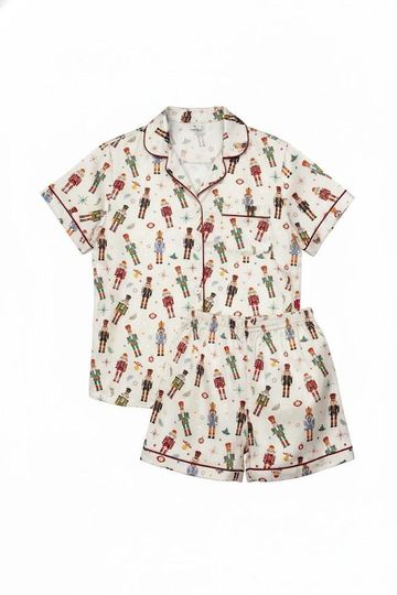 Nutcracker Christmas Pajama Set