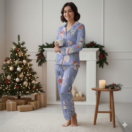 Nutcracker Ballet Family Pajamas Set, Christmas Matching PJs