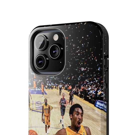 Kobe Bryant Tough Phone Case: Lexan Plastic, Basketball Gift