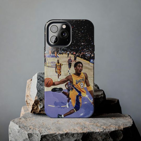 Kobe Bryant Tough Phone Case: Lexan Plastic, Basketball Gift