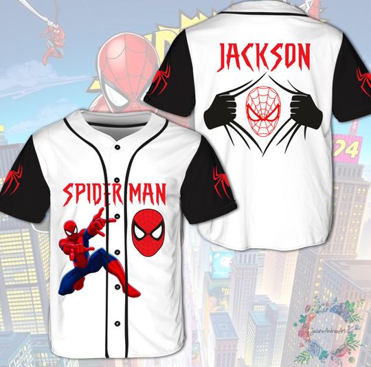 Personalized Spiderman Birthday Jacket, Spiderman Jacket, Marvel Spiderman