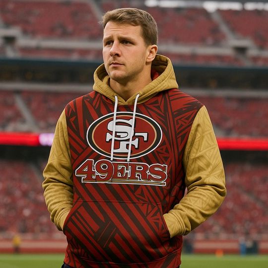 49ers Tribal Design 3D Hoodie