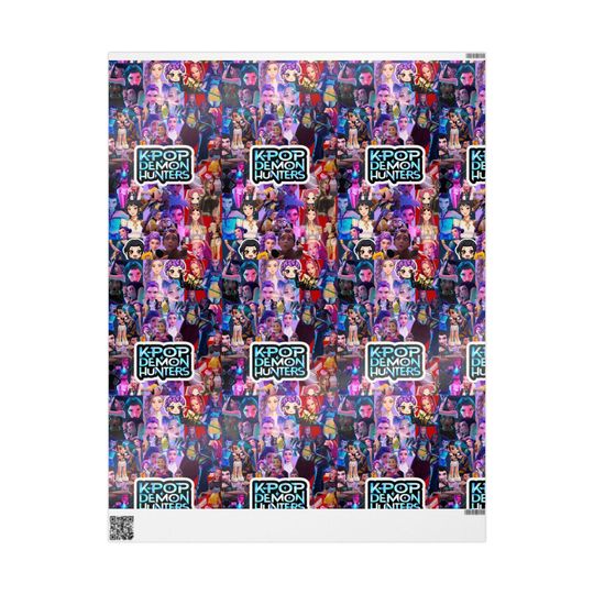 K-Pop Demon Hunter Wrapping Paper