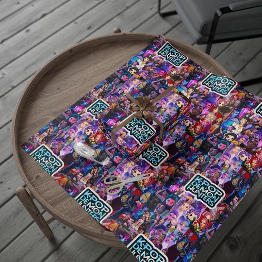 K-Pop Demon Hunter Wrapping Paper