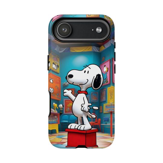 SnoopyMuseum iPhone Case, Peanuts Fan Gift