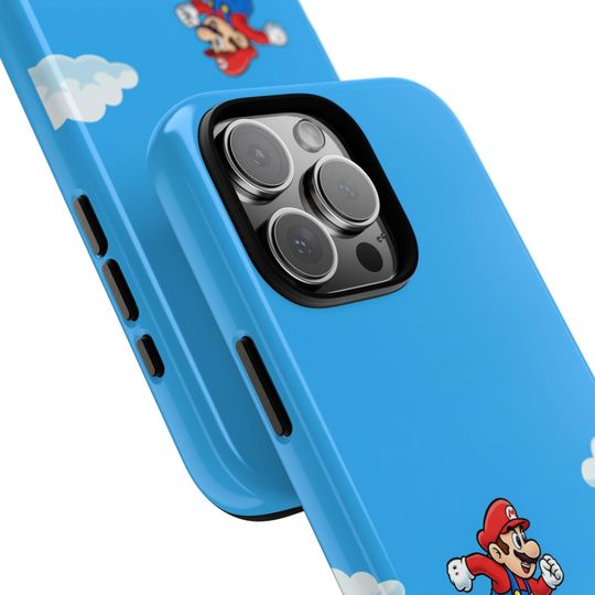 Retro Mario Bros Phone Case, Gamer Gift