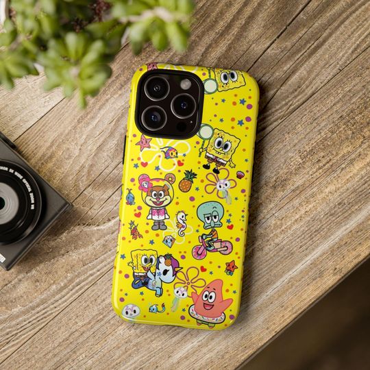 SpongeBob SquarePants Pattern Phone Case