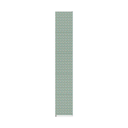 Otter Christmas Wrapping Paper | Playful Candy Cane Design