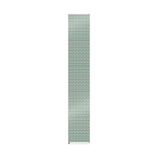 Otter Christmas Wrapping Paper | Playful Candy Cane Design