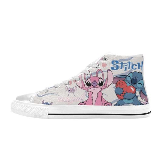 Lilo And Stitch High Top Shoes Sneakers