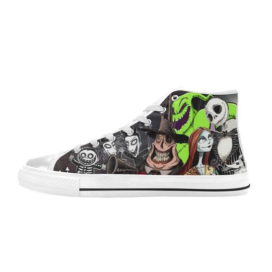 The Nightmare Before Christmas High Top Shoes Sneakers